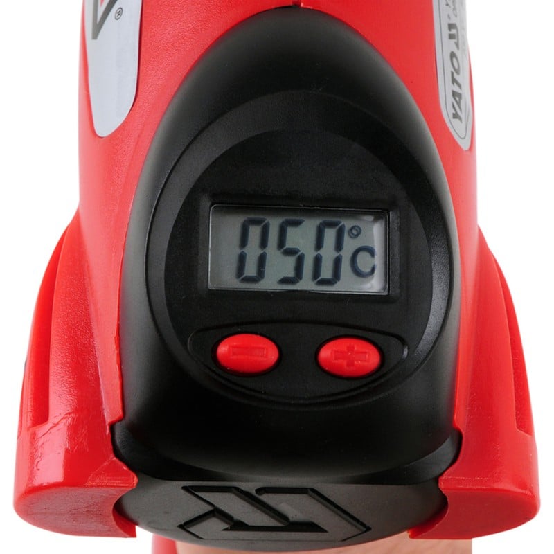 Opalarka YATO YT-82293 2000W LCD 70-600°C + 4 dysze walizka