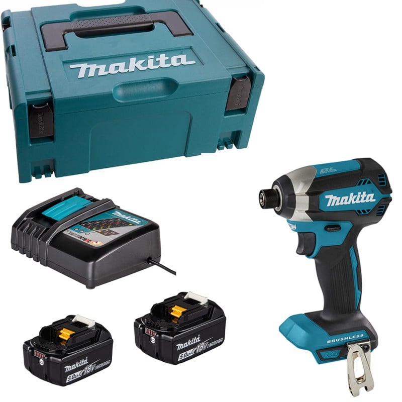 Akumulatorowa zakrętarka Makita DTD153RTJ 18V 2x5Ah LXT BL XPT walizka
