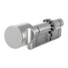 Wkładka z gałką GERDA PSX+ 35G/30mm ATEST 6D TR zębata nikiel satynowy 5kluczy