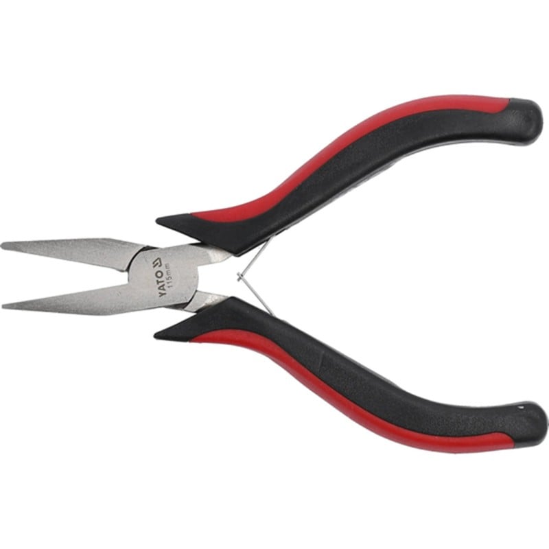 Szczypce płaskie mini YATO YT-2085 115mm niklowane,polerowane