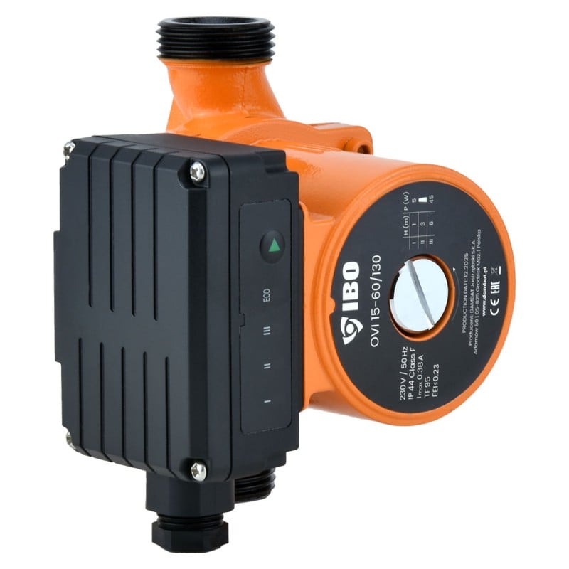 Pompa obiegowa elektroniczna IBO KAT01767 OVI 15/60 130mm C.O. IP44 10bar