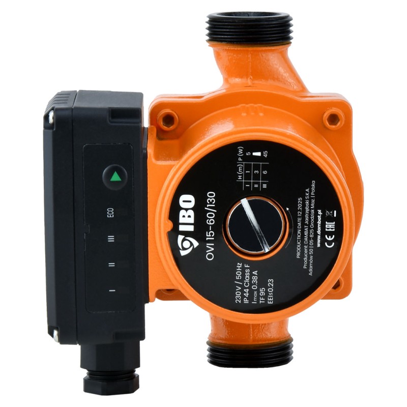 Pompa obiegowa elektroniczna IBO KAT01767 OVI 15/60 130mm C.O. IP44 10bar