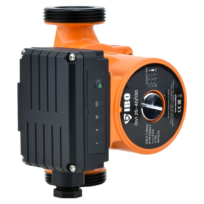 Pompa obiegowa elektroniczna IBO KAT01771 OVI 25/40 130mm C.O. IP44 10bar