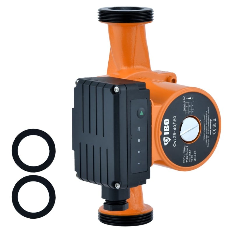 Pompa obiegowa elektroniczna IBO KAT01772 OVI 25/40 180mm C.O. IP44 10bar