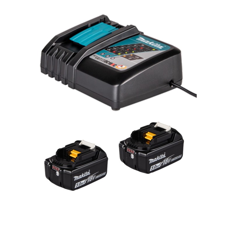 Akumulatorowa szlifierka kątowa Makita DGA504RTJ 125mm 18V 2x5Ah BL XPT LXT walizka