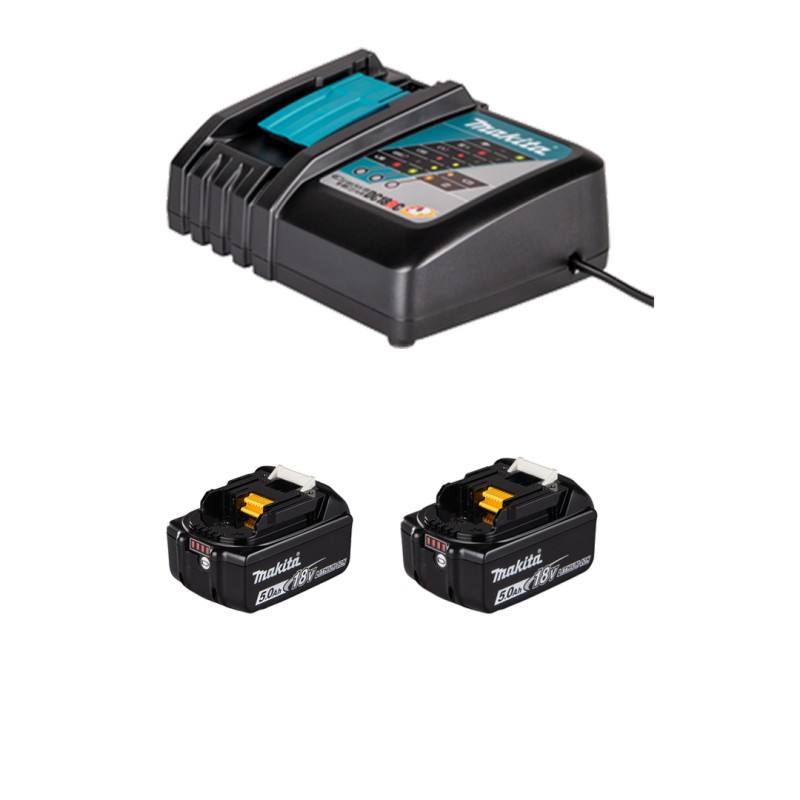 Akumulatorowa szlifierka kątowa Makita DGA513RTJ 2x5Ah 18V LXT XPT BL AFT walizka