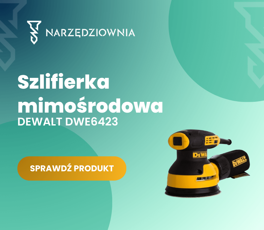 Szlifierka mimośrodowa DeWALT