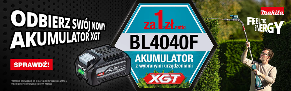 Odbierz swój akumulator Makita BL4040F