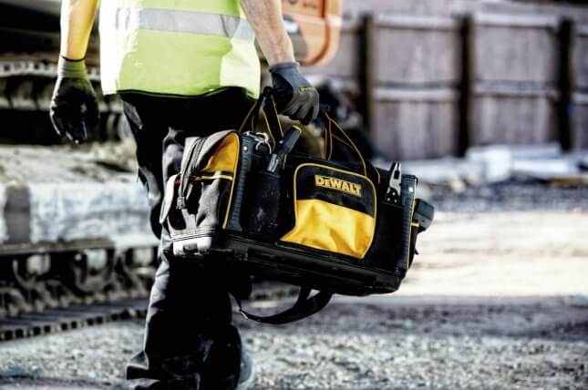 Torba narzędziowa DeWALT z zamknięciem szczękowym