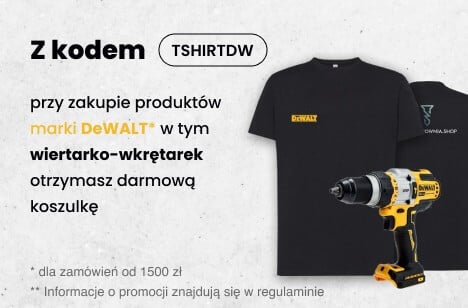 Wiertarko-wkrętarki DeWALT promocja