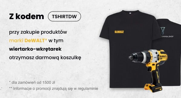 Wiertarko-wkrętarka DeWALT promocja