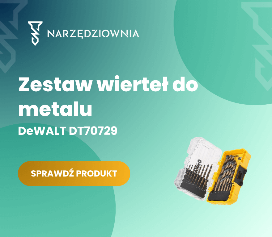 Zestaw wierteł do metalu DeWALT DT70729
