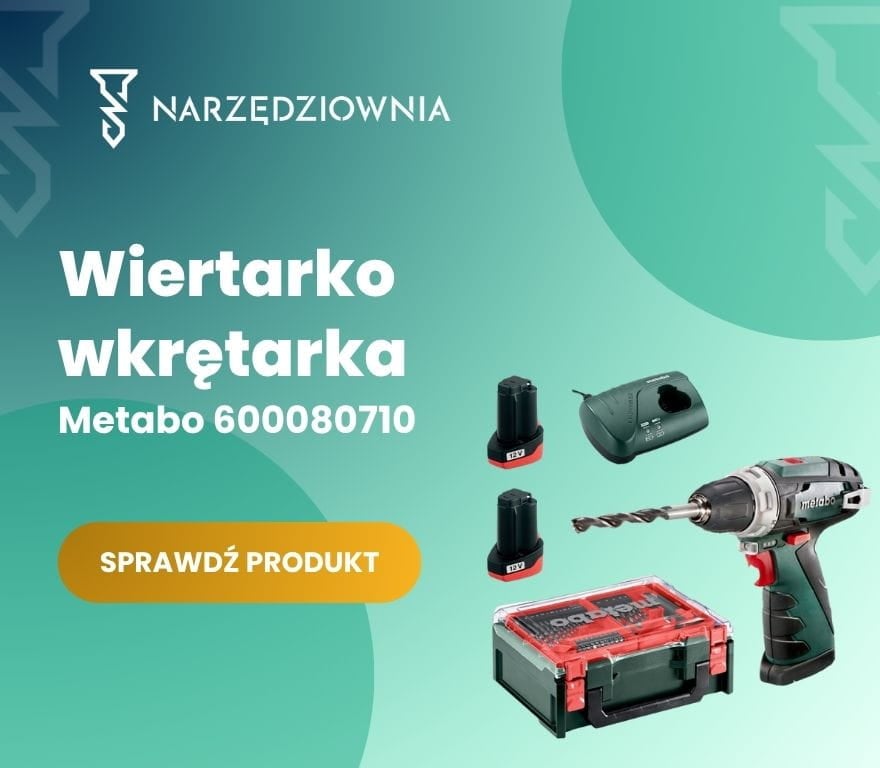 Wiertarka udarowa Metabo PowerMaxx