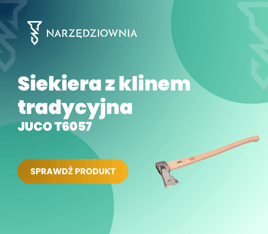 Siekiera z klinem JUCO T6057