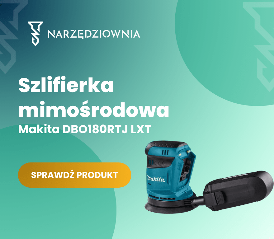 Szlifierka mimośrodkowa Makita DBO180RTJ LXT 18V