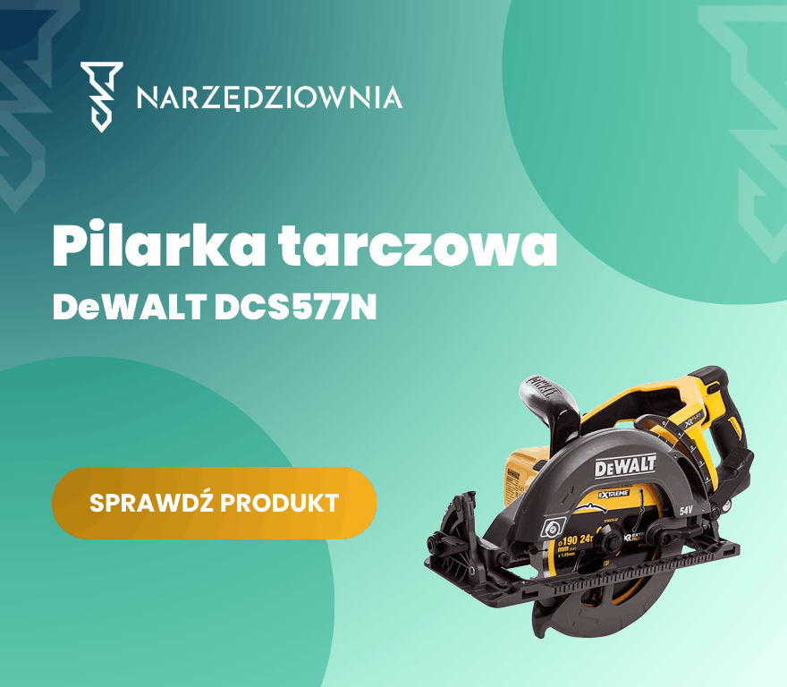 Pilarka tarczowa DeWALT DCS577N