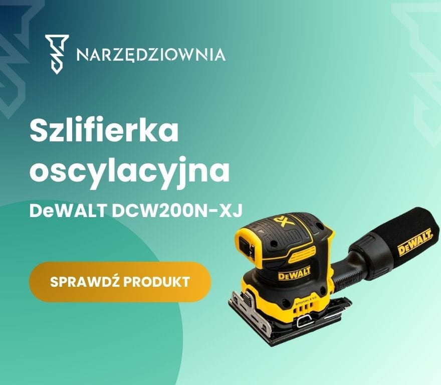 Szlifierka oscylacyjna DeWalt DCW200N-XJ