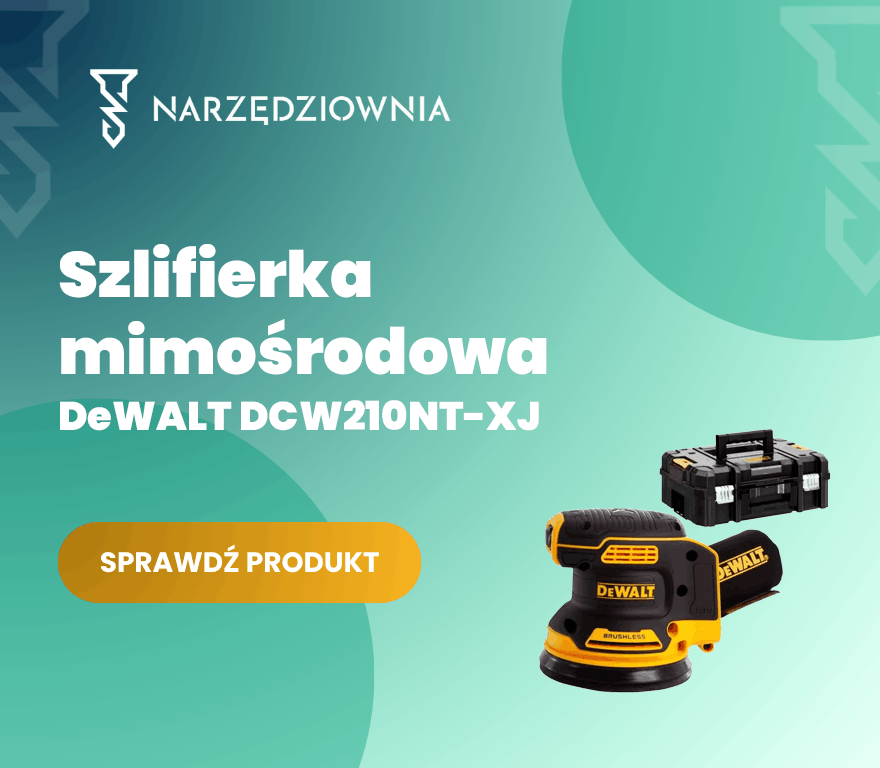 Szlifierka mimośrodowa DeWALT DCW210NT