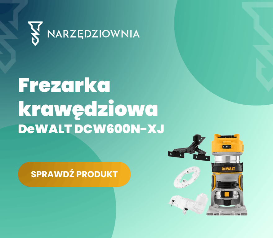 Frezarka krawędziowa DeWALT DCW600N