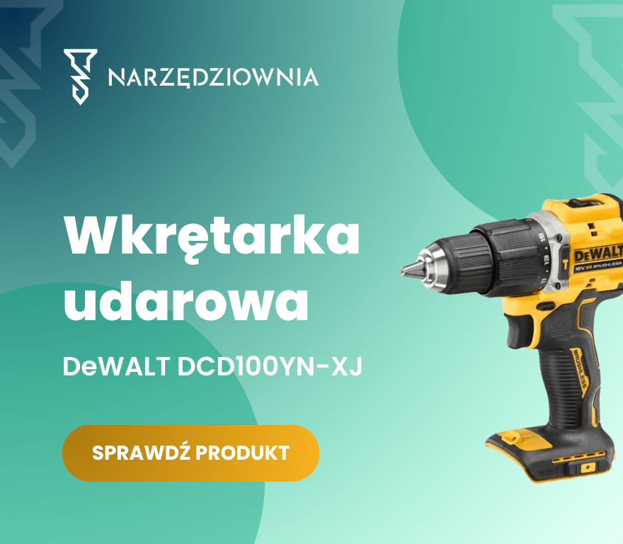 Wiertarko-wkrętarka DeWALT DCD100YN-XJ