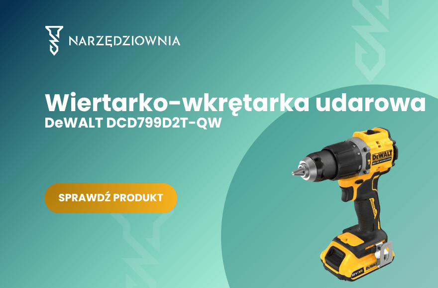 Wiertako wkrętarka udarowa DeWALT DCD799D2T-QW 18V