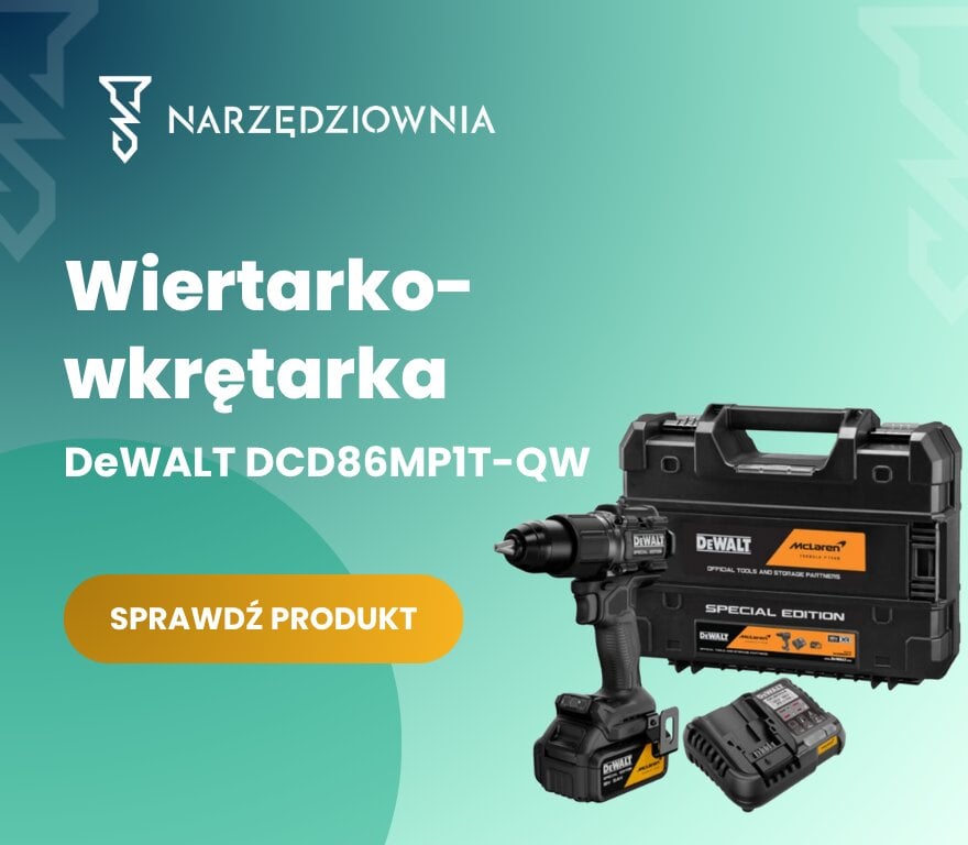 Wiertarko-wkrętarka DeWalt DCD86MP1T-QW