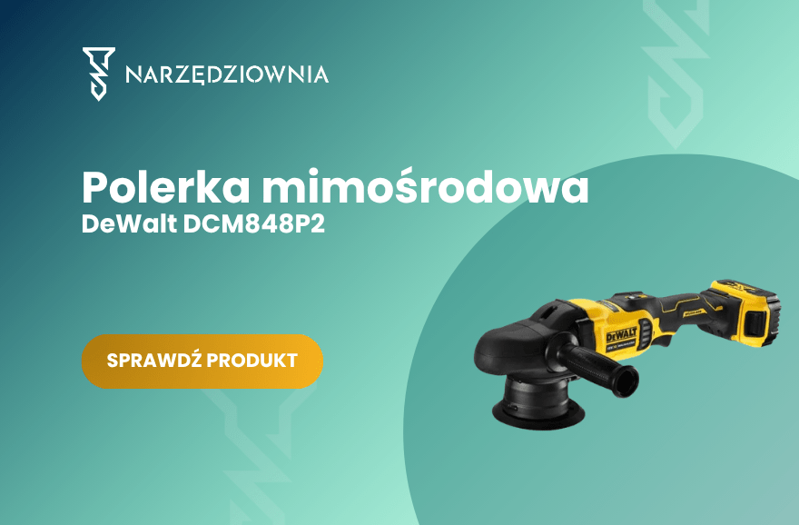 Polerka mimośrodkowa DCM848P2