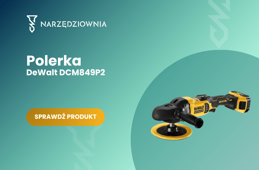 Polerka rotacyjna DeWalt DCM849P2