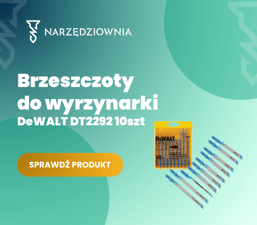Brzeszczoty DeWalt DT2292 zestaw 10szt do metalu