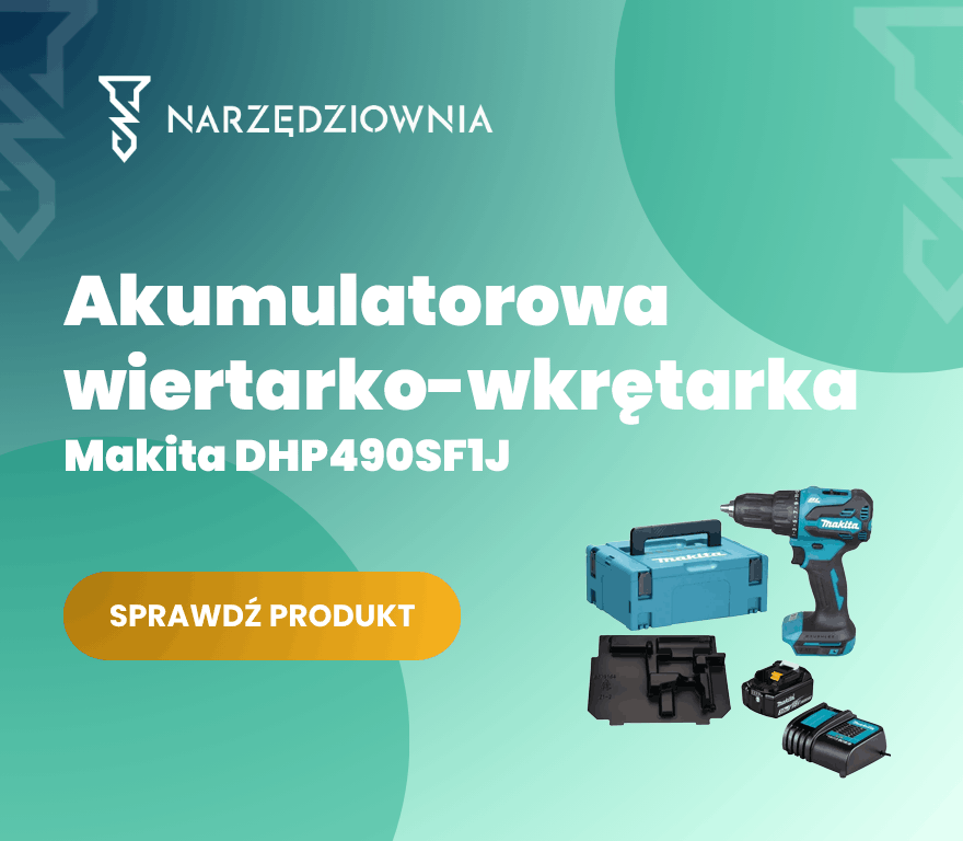 Wiertarko-wkrętarka Makita DHP490SF1J