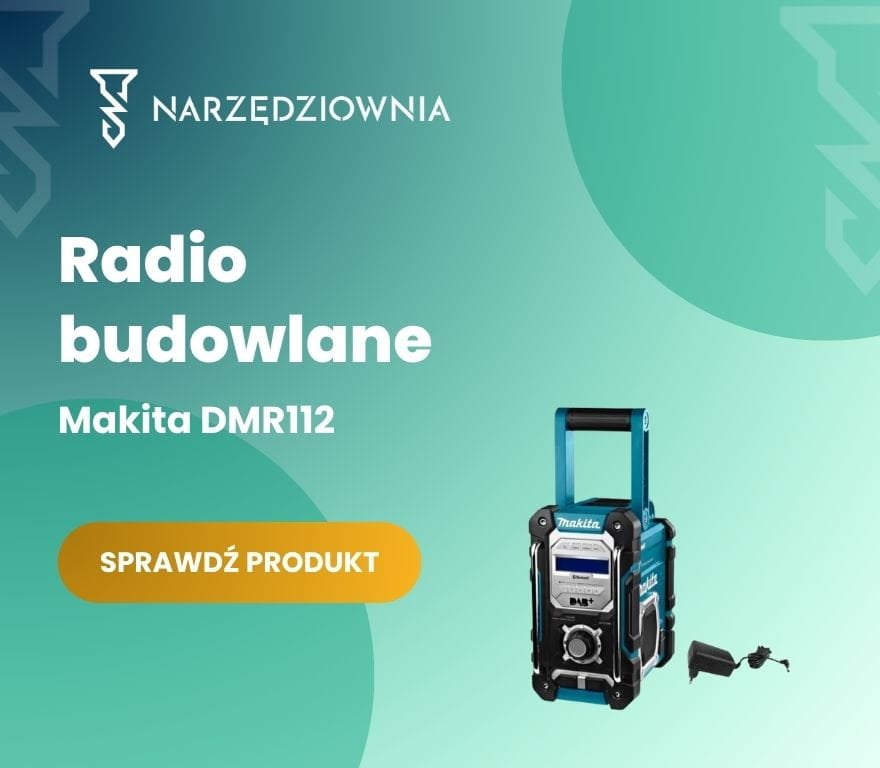 Radio budowlane Makita DMR112