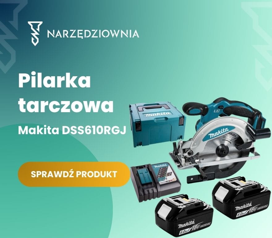 Pilarka tarczowa Makita DSS610RGJ 18V
