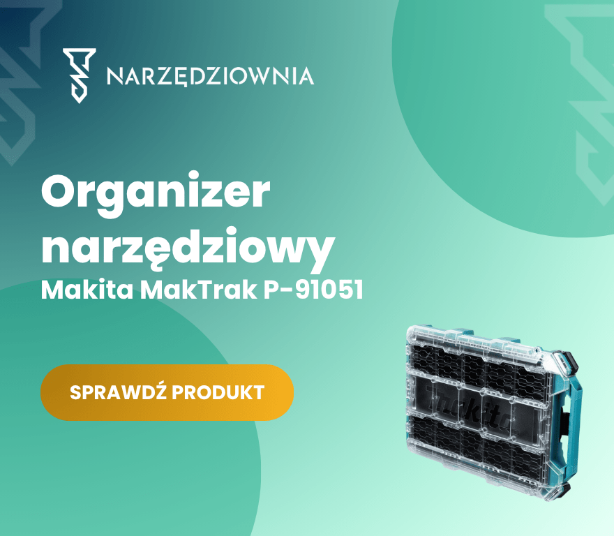 Organizer średni Makita Maktrak P-91051 płytki