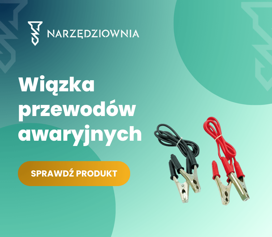 wiązka przewodów awaryjnych 600A 4mb