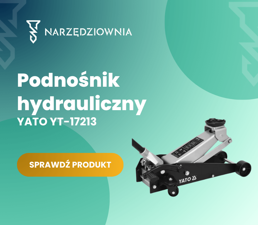 podnośnik hydrauliczny 3T 145-500mm YATO YT-17213