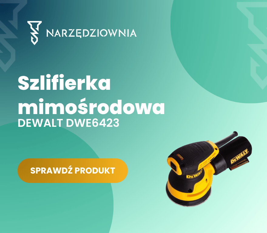 Szlifierka mimośrodowa DeWALT