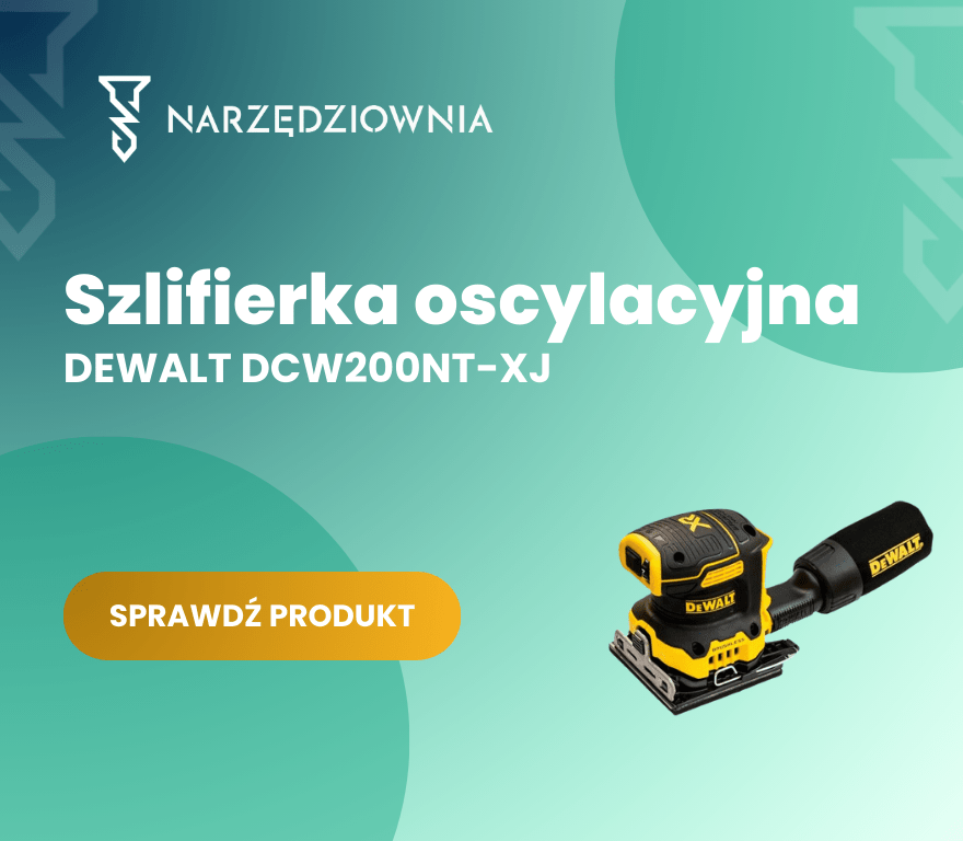 Szlifierka oscylacyjna DeWALT