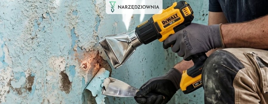 Jak usunąć starą farbę ze ściany?